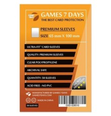 Протектор для карт Games 7 Days 65 х 100 мм, Magnum, 50 шт (PREMIUM) (GSD-026510)