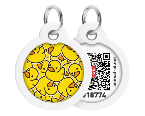 Адресник для тварин WAUDOG Smart ID з QR паспортом 