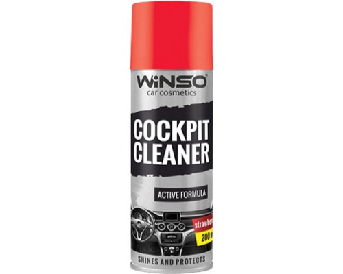 Автополіроль WINSO Cockpit Cleaner (клубника) 200мл (820260)