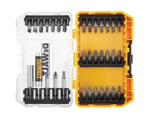 Набір біт DeWALT Phillips,Pozidriv, Torx, Slotted, L = 25, 50 мм, магнітні тримачі, 25 шт, кейс (DT70709)