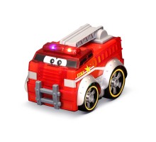 Машина Bb Junior Push and glow Пожежна (16-89006)