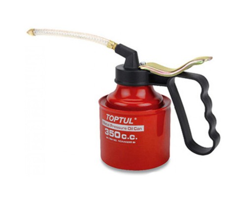 Маслянка для змащення Toptul металева 350 мл гнучкий наконечник (NCAA0135)