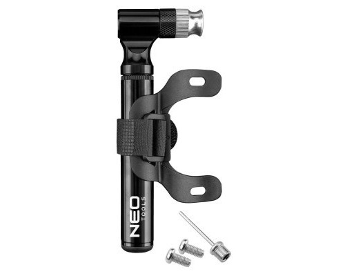 Велосипедний насос Neo Tools Tools 13.7см (91-015)