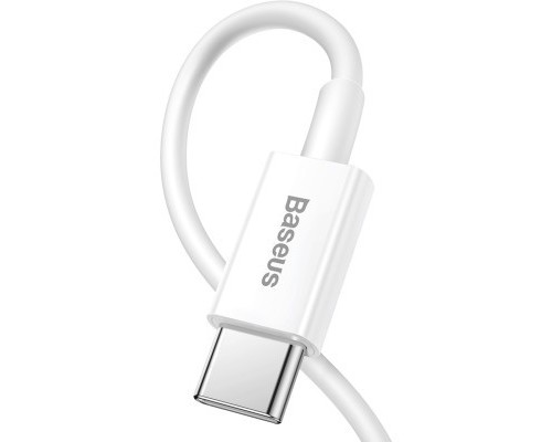 Дата кабель USB-C to Lightning 1.0m 20W Superior Series White Baseus (CATLYS-A02)