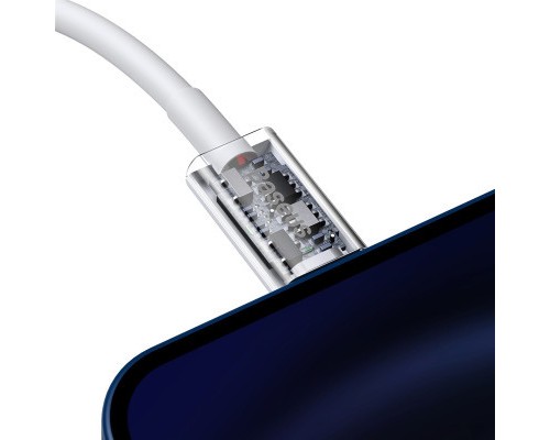 Дата кабель USB-C to Lightning 1.0m 20W Superior Series White Baseus (CATLYS-A02)