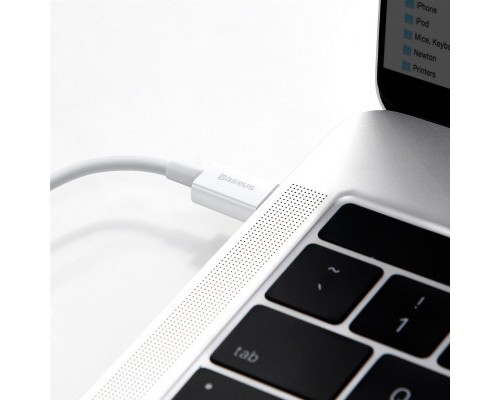Дата кабель USB-C to Lightning 1.0m 20W Superior Series White Baseus (CATLYS-A02)