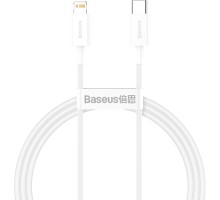 Дата кабель USB-C to Lightning 1.0m 20W Superior Series White Baseus (CATLYS-A02)