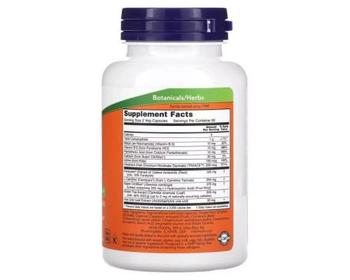 Трави Now Foods Дієтична підтримка, Diet Support, 120 вегетаріанських капс (NOW-03307)