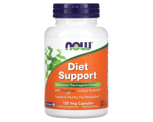 Трави Now Foods Дієтична підтримка, Diet Support, 120 вегетаріанських капс (NOW-03307)