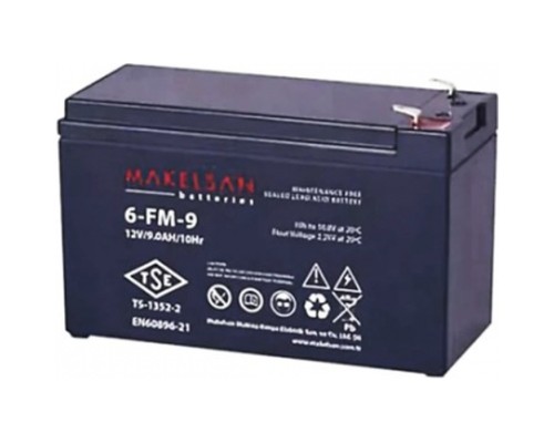 Батарея до ДБЖ Makelsan 12V 9Ah (6-FM-9) 