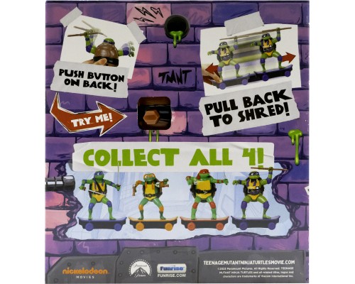 Ігровий набір Funrise TMNT Черепашки-ніндзя класичні Майстри бойових мистецтв Донателло movie star 2023 (71057) 