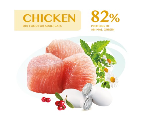 Сухий корм для кішок Optimeal курка 1.5 кг (4820215369671)