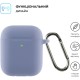Чохол для навушників Armorstandart Ultrathin Silicone Case With Hook для Apple AirPods 2 Lavender Grey (ARM59684)