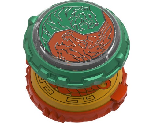 Дзига Auldey Infinity Nado VI серія Split Series Flaming Wind Dragon Tiger Палаючий Вітер Дракон Тигр (EU654145)