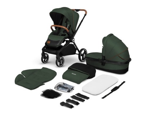 Коляска Lionelo 2 в 1 Mika 2IN1 Green Forest (LO-MIKA 2IN1 GREEN FOREST)