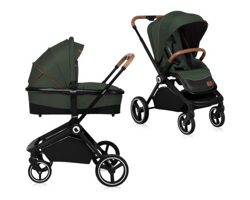 Коляска Lionelo 2 в 1 Mika 2IN1 Green Forest (LO-MIKA 2IN1 GREEN FOREST)