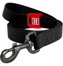 Повідок для собак WAUDOG Waterproof M Ш 20 мм Д 122 см чорний (27271)