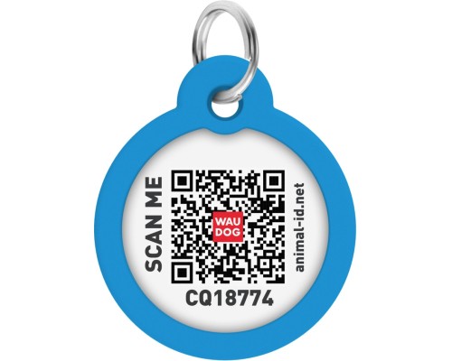 Адресник для тварин WAUDOG Smart ID з QR паспортом 
