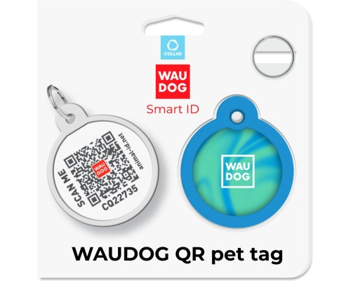 Адресник для тварин WAUDOG Smart ID з QR паспортом 