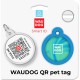Адресник для тварин WAUDOG Smart ID з QR паспортом 