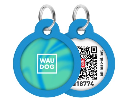 Адресник для тварин WAUDOG Smart ID з QR паспортом 