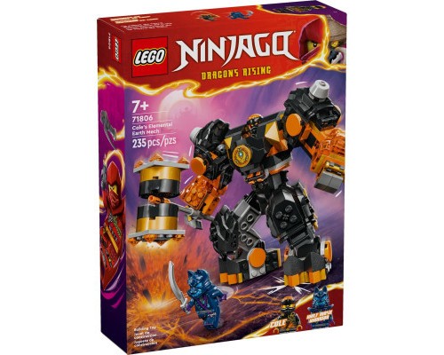 Конструктор LEGO NINJAGO Робот вогняної стихії Кая 322 деталей (71806)