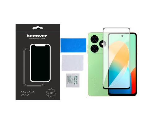 Скло захисне BeCover Tecno Spark Go 2024 (BG6) Black (710484)