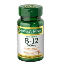 Вітамін Nature's Bounty Вітамін B12, 500 мкг, Vitamin B12, 100 таблеток (NRT03595)