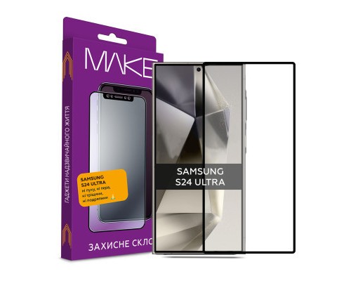 Скло захисне MAKE Samsung S24 Ultra (MGF-SS24U)
