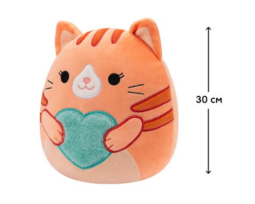 М'яка іграшка Squishmallows Кішечка Джіджі 30 см (SQVA00871) М'яка іграшка Squishmallows Кішечка Джіджі 30 см (SQVA00871)