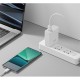 Зарядний пристрій XO L128 120W with cable Type-C white (XO-L128-WH)