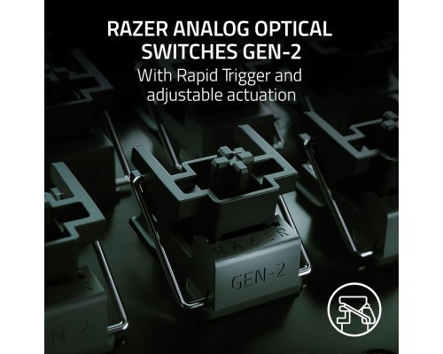 Клавіатура Razer Huntsman V3 Pro TKL USB UA Black (RZ03-04980100-R3M1)