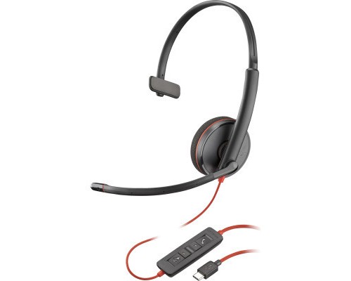 Навушники Poly BlackWire C3210 USB-C HS Mono (8X214AA)