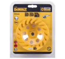 Чашка шліфувальна DeWALT алмазна EXTREME Turbo, по бетону 125мм х М14 (DT3797)