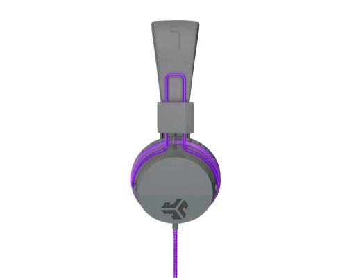 Навушники Jlab JBuddies Studio Kids Wired Graphite/Violet (IEUHJKSTUDIORGRYPRP6)