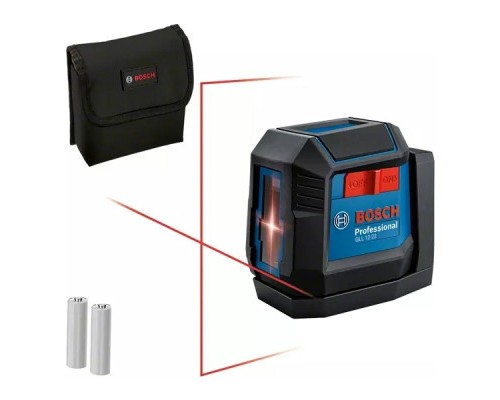 Лазерний нівелір Bosch GLL 12-22, до 12м, 0.3мм/м, чохол, 0.35кг (0.601.065.220)