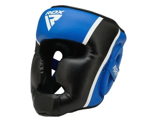 Боксерський шолом RDX Aura Plus T-17 Blue/Black M (HGR-T17UB-M+)
