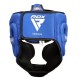 Боксерський шолом RDX Aura Plus T-17 Blue/Black M (HGR-T17UB-M+)