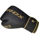 Боксерські рукавички RDX F6 Kara Matte Golden 16 унцій (BGR-F6MGL-16OZ)