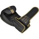 Боксерські рукавички RDX F6 Kara Matte Golden 16 унцій (BGR-F6MGL-16OZ)