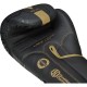 Боксерські рукавички RDX F6 Kara Matte Golden 16 унцій (BGR-F6MGL-16OZ)