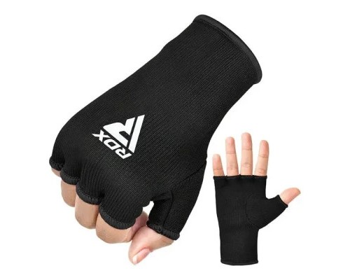 Бинти-рукавиці RDX Inner Black/White XL (HYP-IBW-XL)