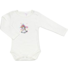 Боді дитяче Breeze з довгим рукавом (1027-98-cream)