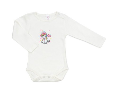 Боді дитяче Breeze з довгим рукавом (1027-98-cream)