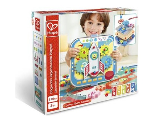 Ігровий набір Hape Захопливі шестерні (E1065)