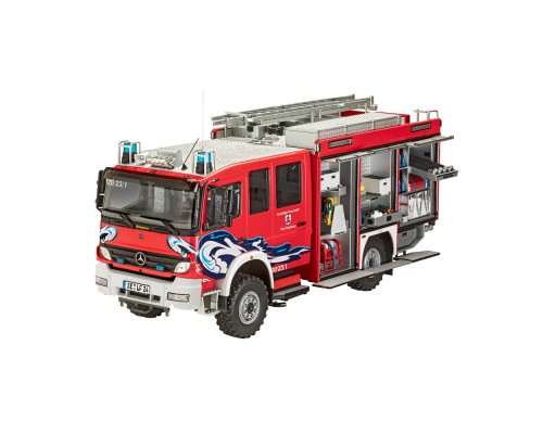 Збірна модель Revell Пожежна машина цистерна TLF 16/25 рівень 5 масштаб 1:24 (RVL-07586)