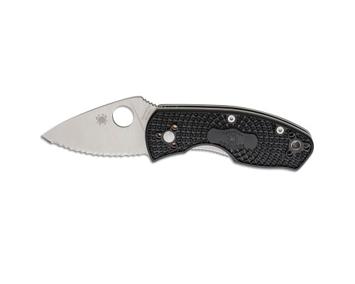 Ніж Spyderco Ambitious Serrated Black (C148SBK)