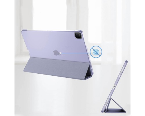 Чохол до планшета BeCover Tri Fold Hard Apple iPad Pro 12.9 2020/2021/2022 Purple (711722)