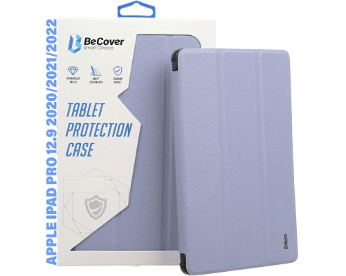 Чохол до планшета BeCover Tri Fold Hard Apple iPad Pro 12.9 2020/2021/2022 Purple (711722)