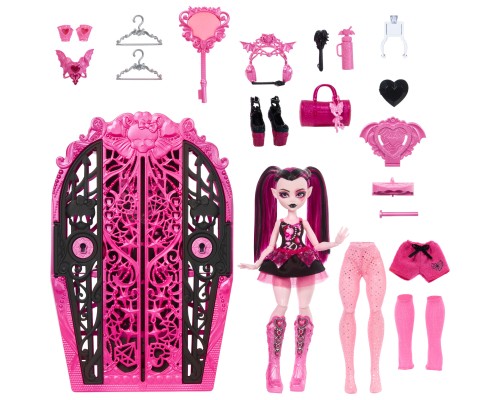 Лялька Monster High Набір-сюрприз Жахо-секрети Дракулори серії Таємниці монстрів (HXH84)